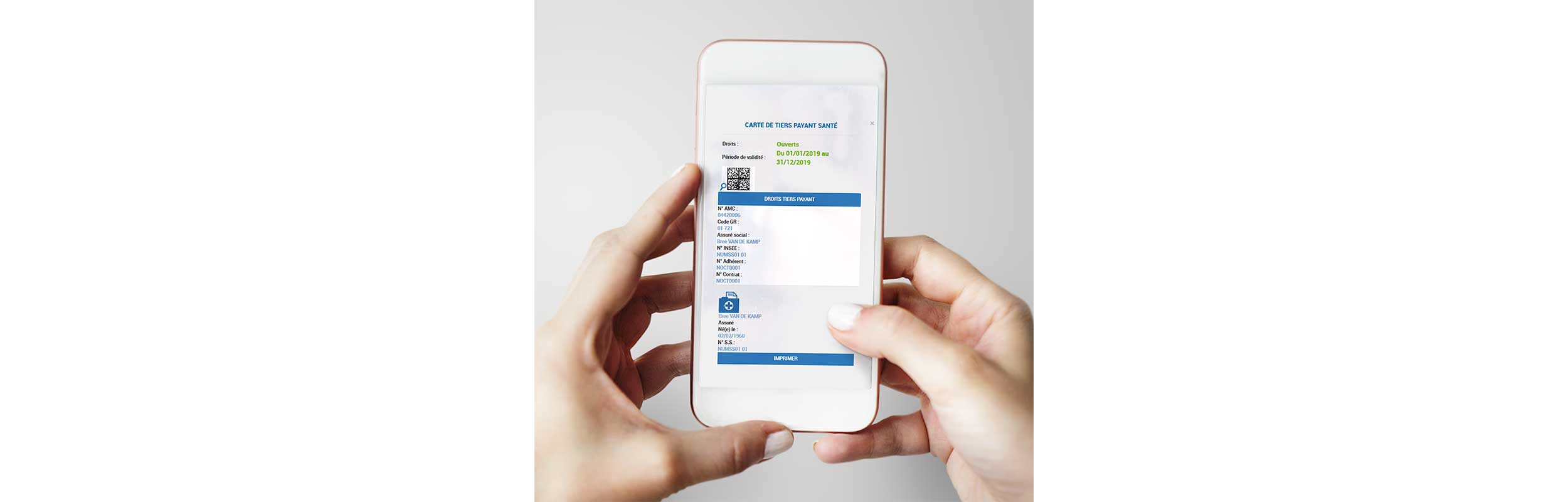 Nouveau : votre carte tiers-payant santé virtuelle